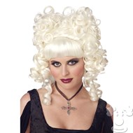 Goth Curls Wig (White)