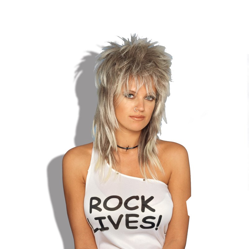 Rocker Wig (Blonde) Unisex Adult for the 2022 Costume season.