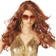 Sultry Deluxe Adult Wig Natrl Red