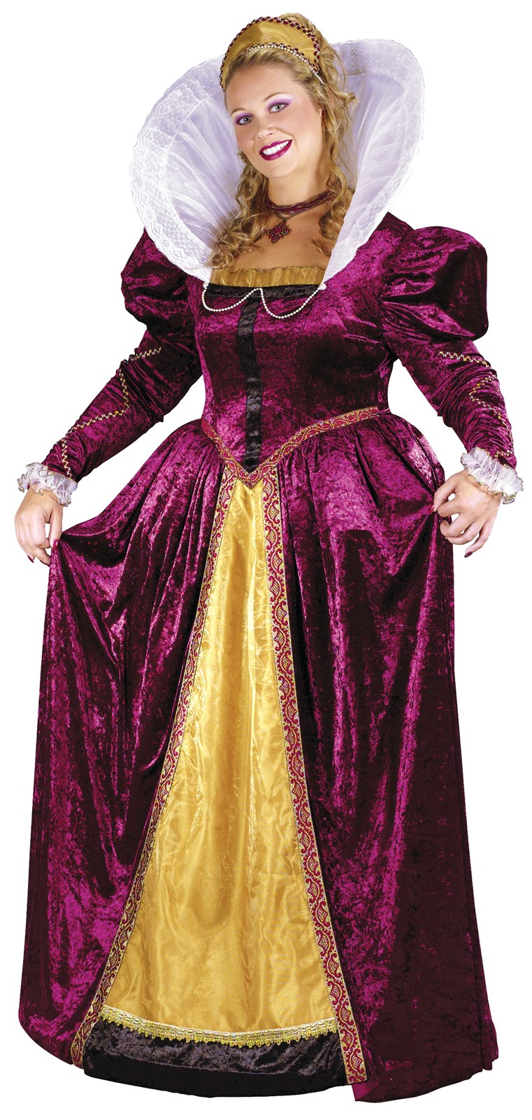 Elizabethan Queen Adult Plus Costume