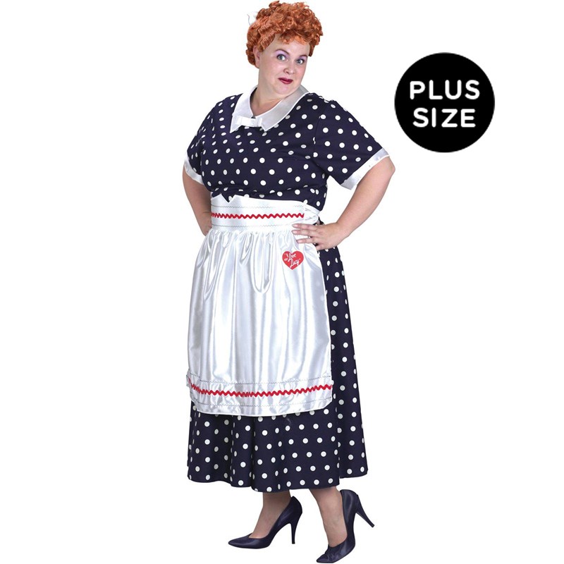 I Love Lucy Classic Adult Plus Costume for the 2022 Costume season.