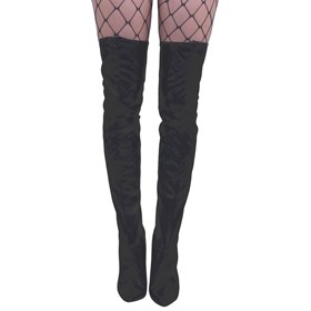 Thigh High Boottops - Pleather SM/MD