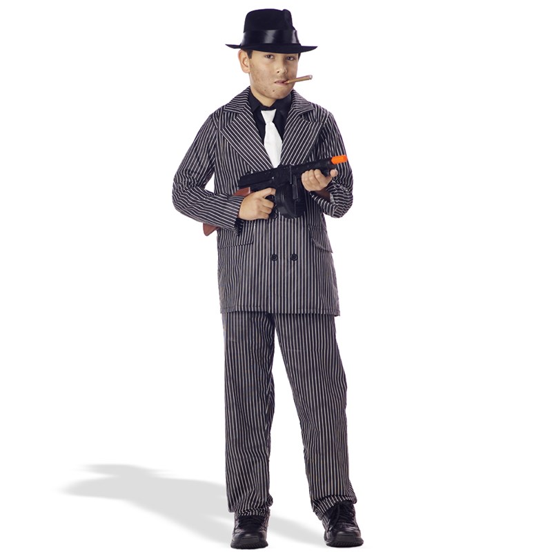 Gangster Suit Child Costume for the 2022 Costume season.