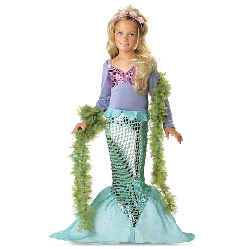 Lil Mermaid Toddler  and  Child Costume for the 2022 Costume season.