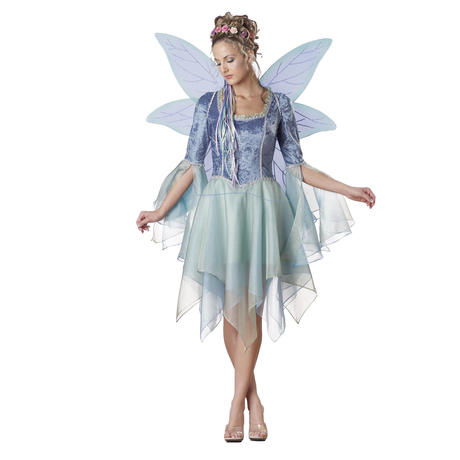 Naughty Nymph Elite Collection Fairy Tale Tinkerbell Adult Halloween Costume 