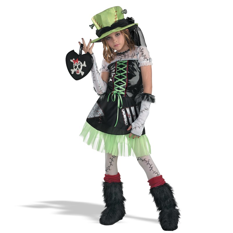 Monster Bride (Green) Child Costume for the 2022 Costume season.