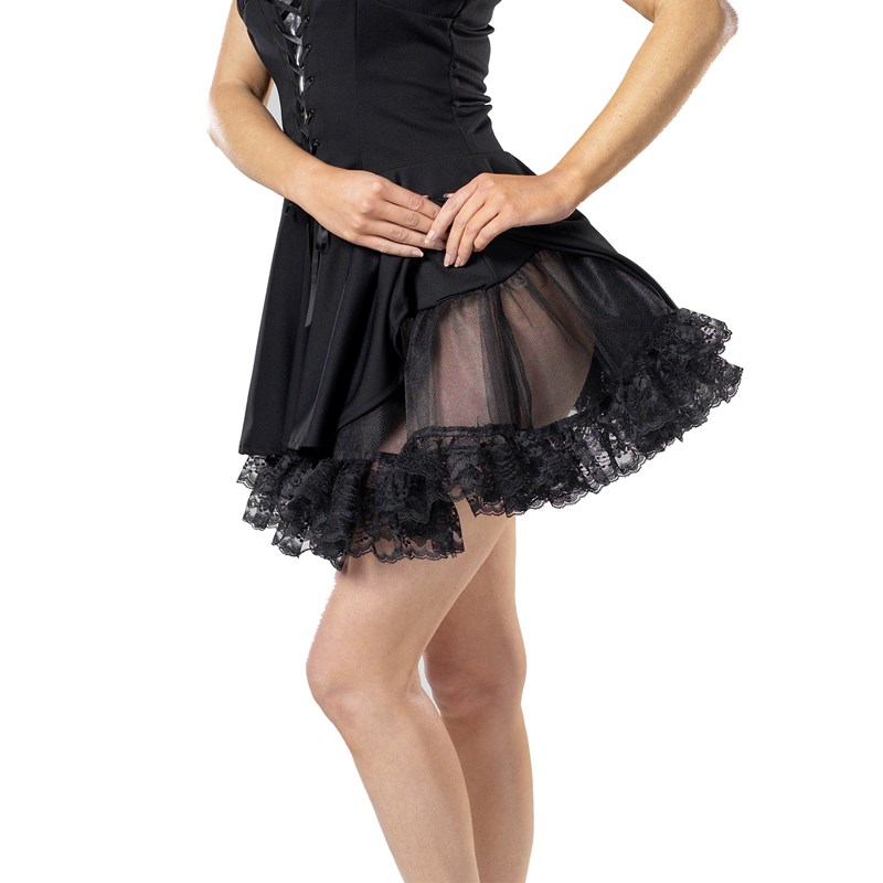 Lace Petticoat (Black) Adult for the 2022 Costume season.