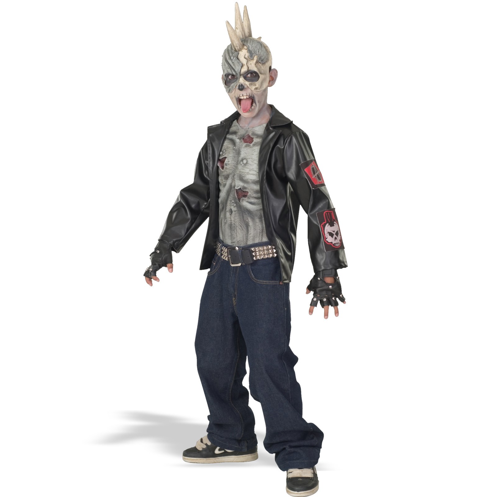 Punk Zombie Child Costume
