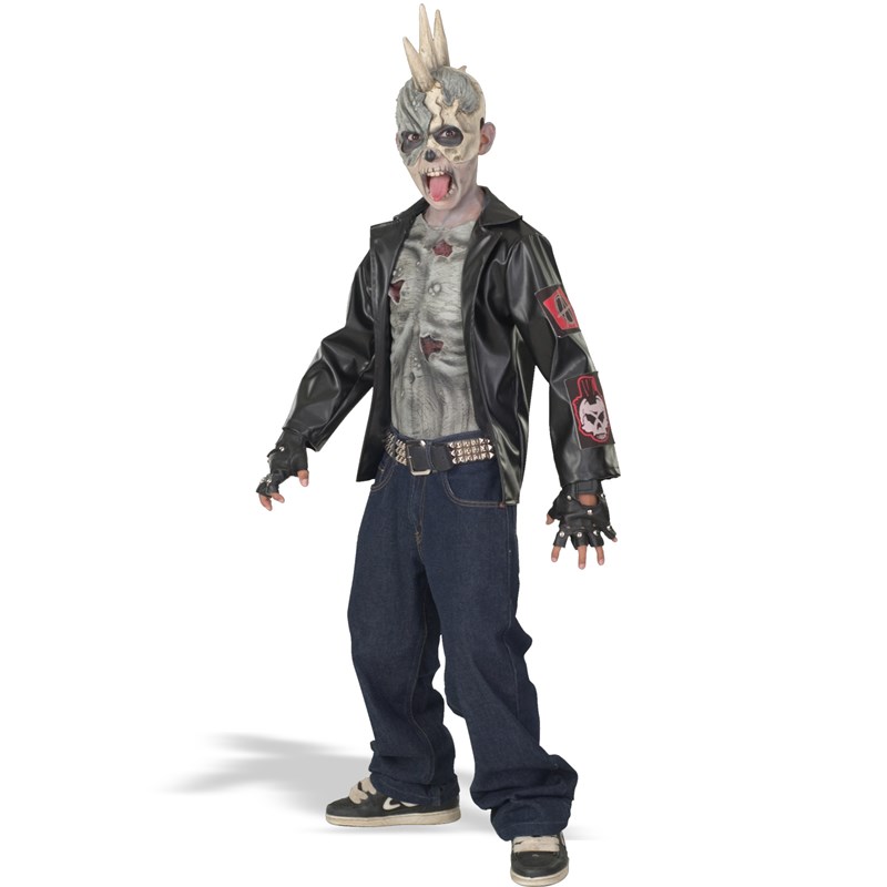 Punk Zombie Child Costume for the 2022 Costume season.
