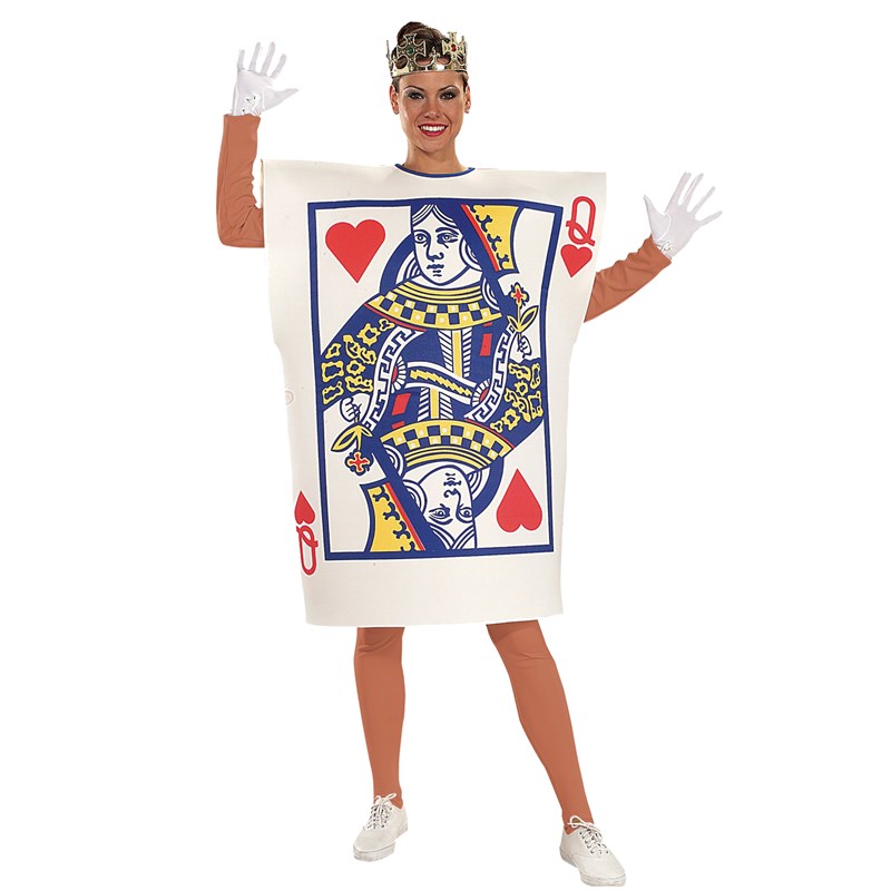 Queen of Hearts Card Adult Costume for the 2022 Costume season.