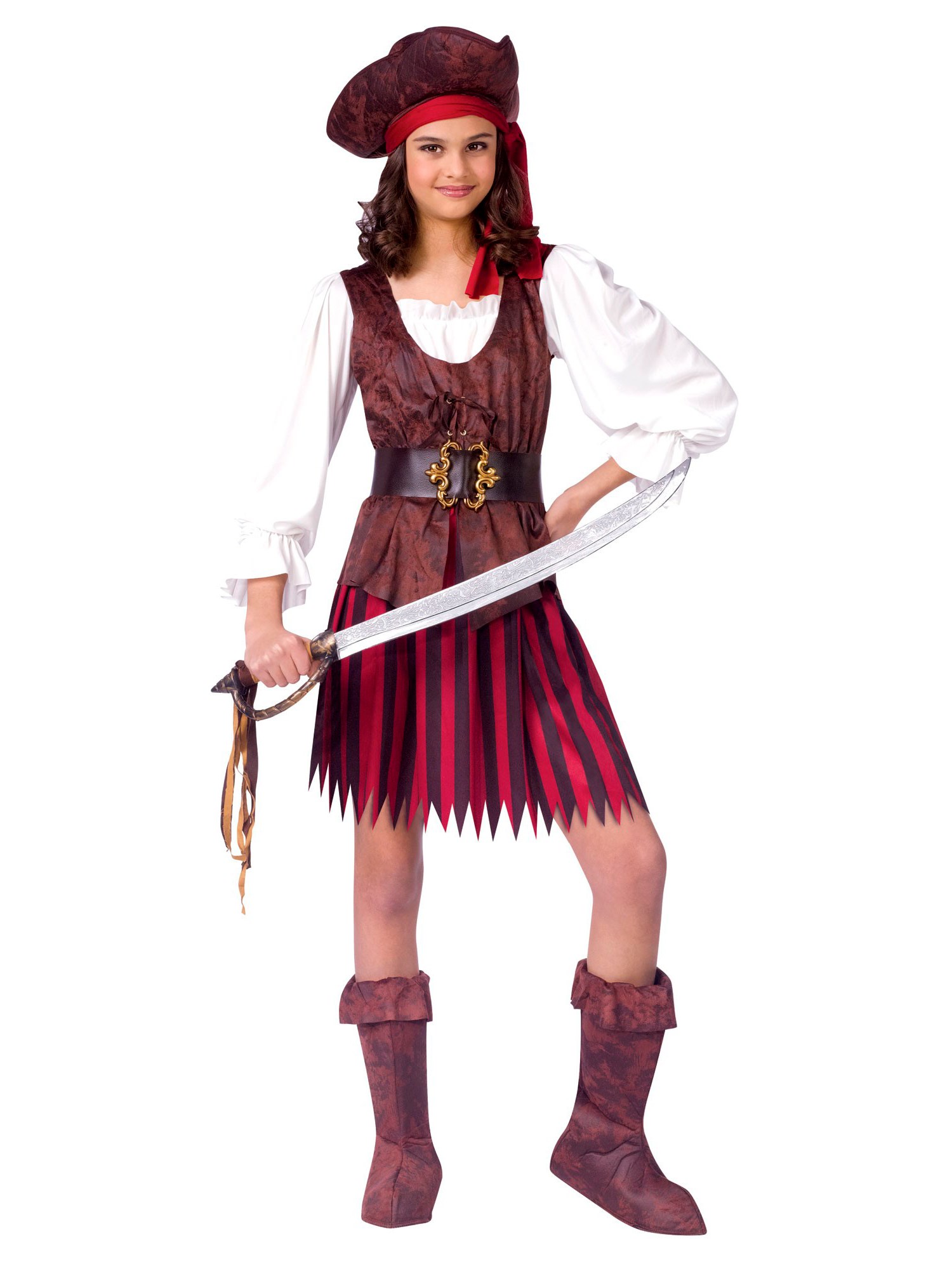 Girl High Seas Buccaneer Child Costume