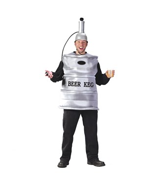 Beer Keg  Adult Costume