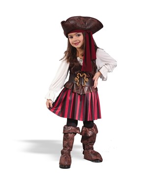 High Seas Buccaneer Girl Toddler Costume