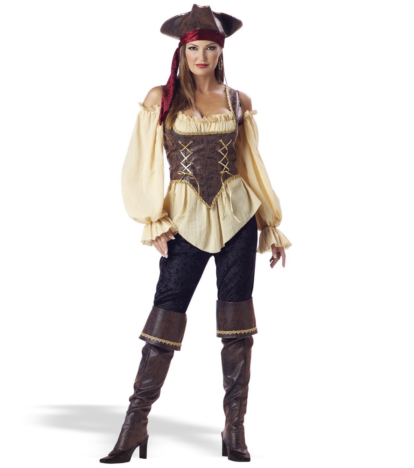 Rustic Pirate Lady - Elite Adult Collection Costume