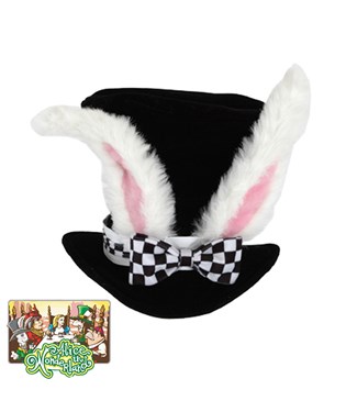 Alice In Wonderland – Classic White Rabbit Hat