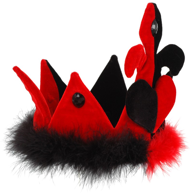 Alice in Wonderland   Classic Queen of Hearts Crown for the 2022 Costume season.