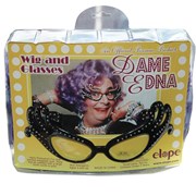 Dame Edna Wig And Glasses Set