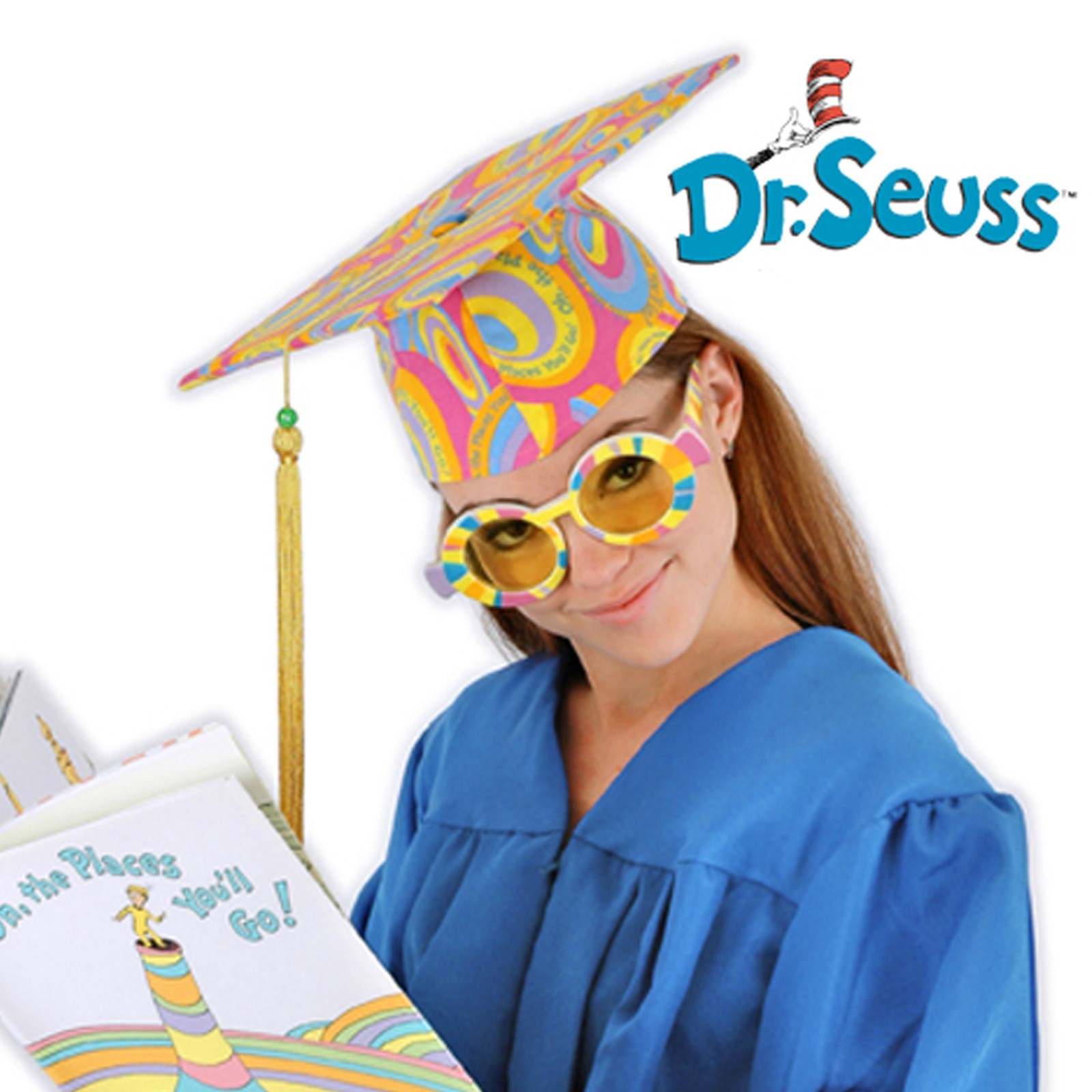 Dr. Seuss Oh, the Places Youll Go! - Graduation Glasses