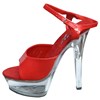 Sexy 6 Red Patent Platforms Adult