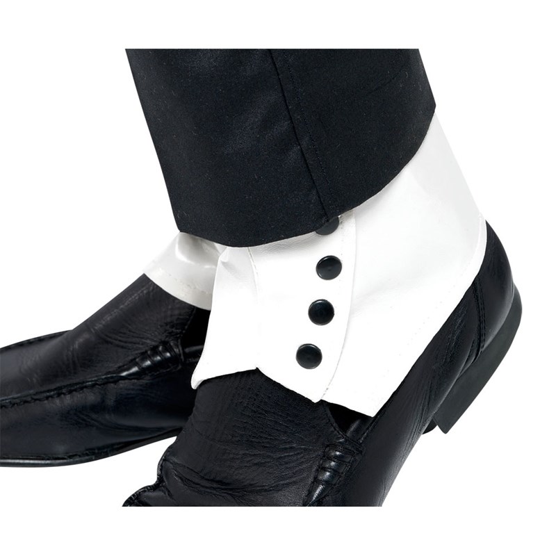 Spats White Adult for the 2022 Costume season.