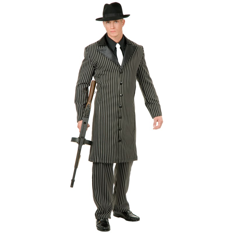 Gangster Suit Long Jacket Adult Costume for the 2022 Costume season.