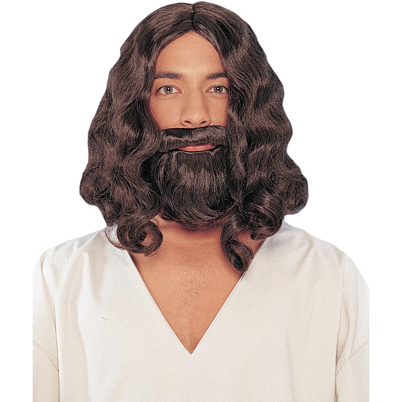 Biblical (Brown) Wig And Beard for the 2022 Costume season.