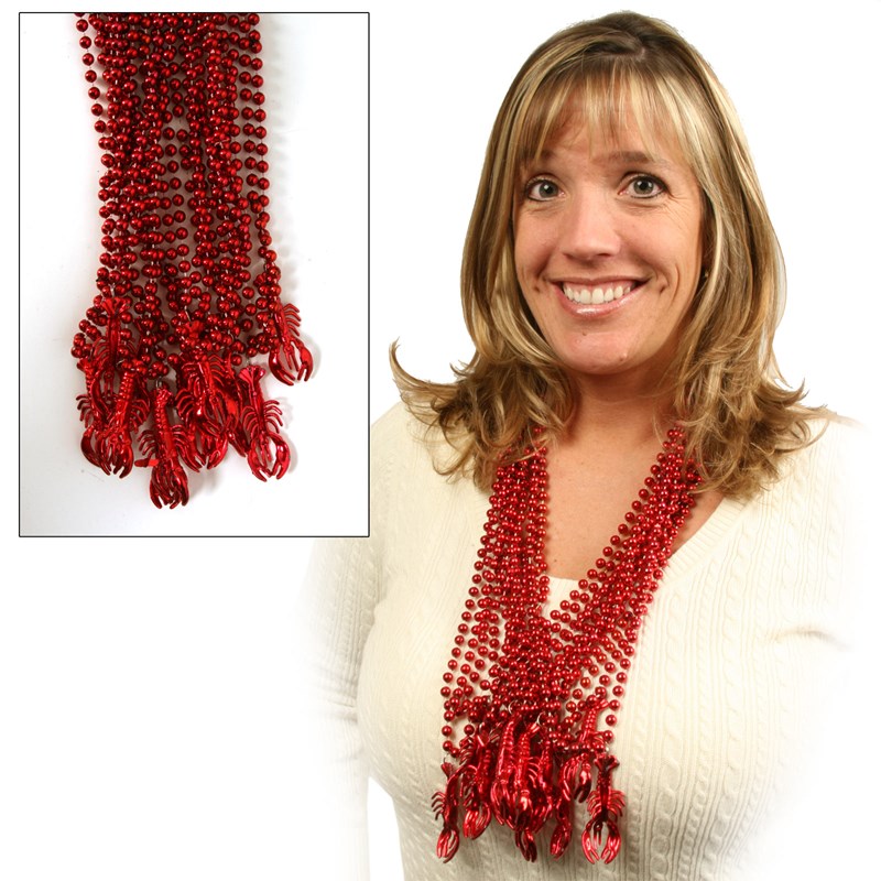 Crawfish and Lobster Beads (12 count) for the 2022 Costume season.