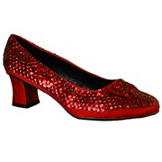 Red Sequin Shoes Unisex