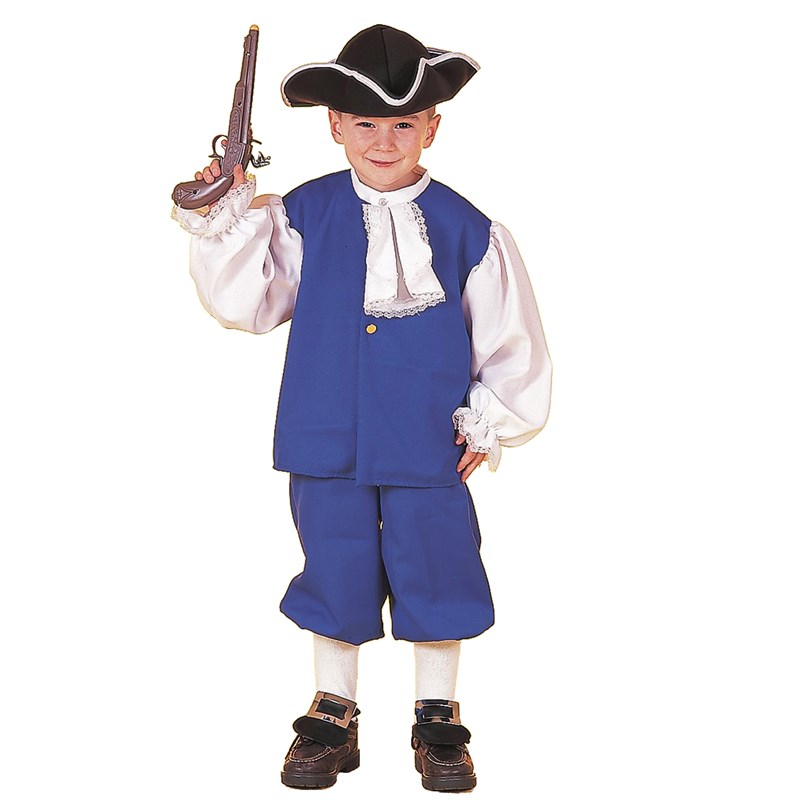 Little Colonial Boy Child Costume for the 2022 Costume season.