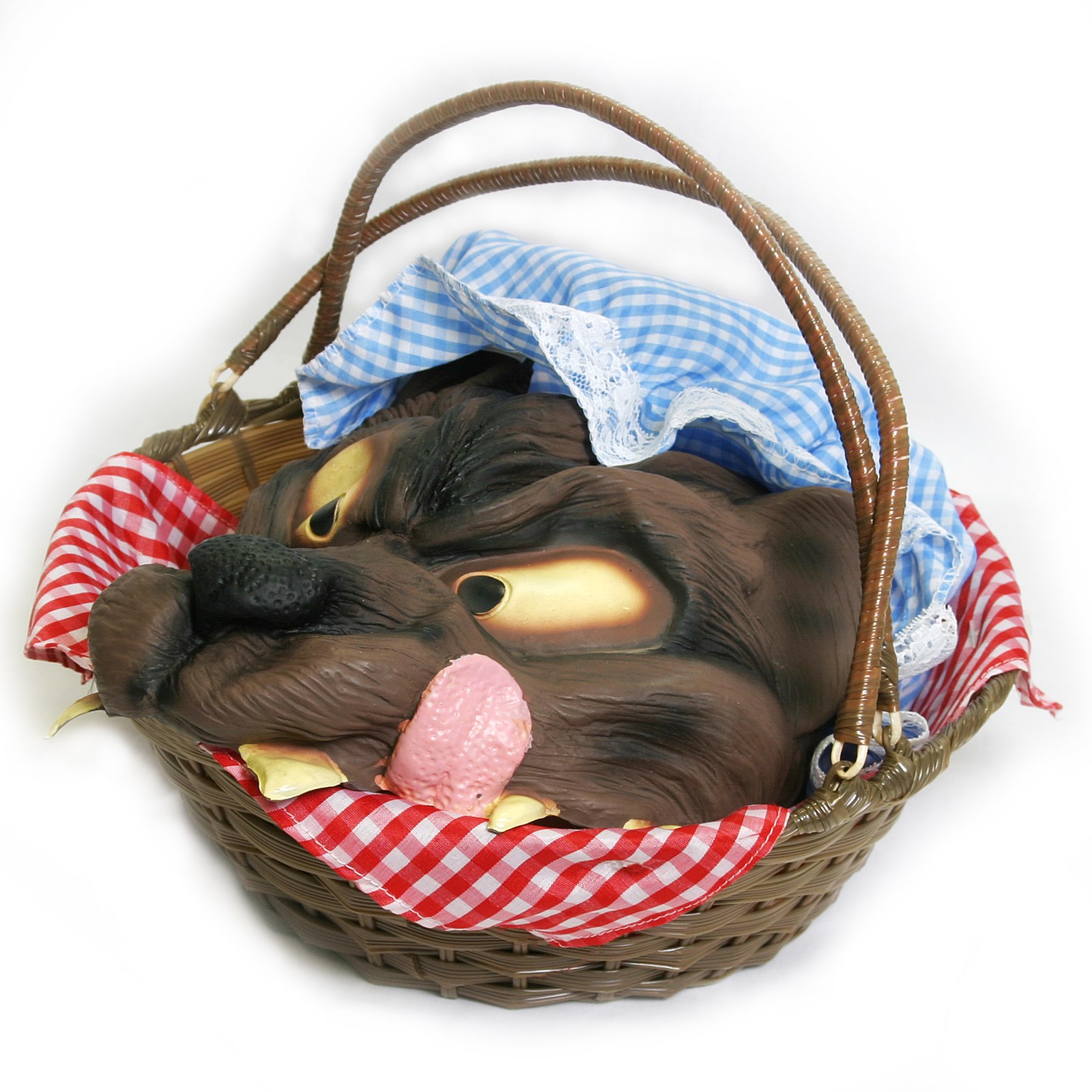 Basket with Wolfs Head