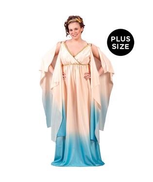 Atlantis Goddess Adult Plus Costume