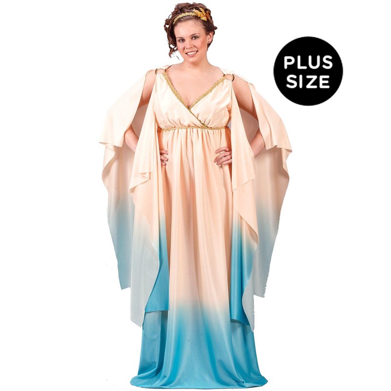 Atlantis Goddess Adult Plus Costume for the 2022 Costume season.