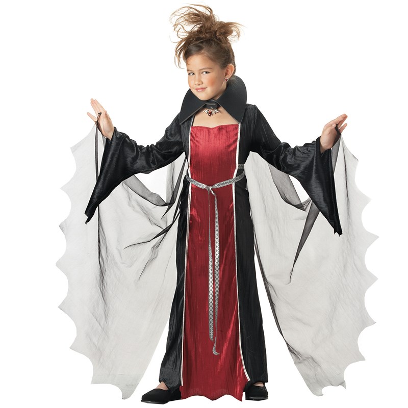 Vampire Girl Child Costume for the 2022 Costume season.