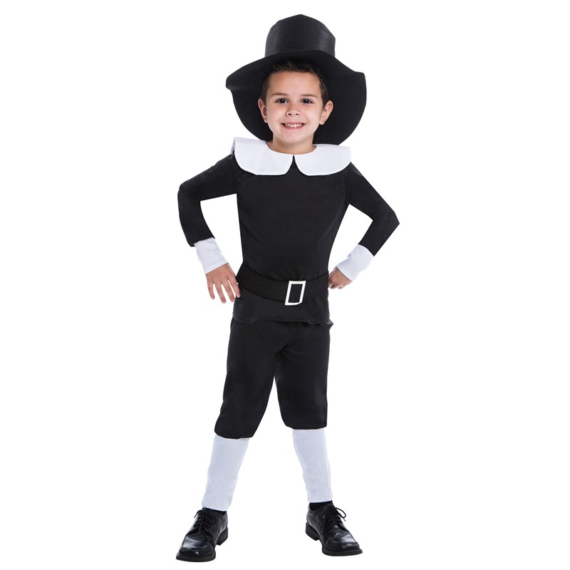 Pilgrim Boy Child Costume for the 2022 Costume season.
