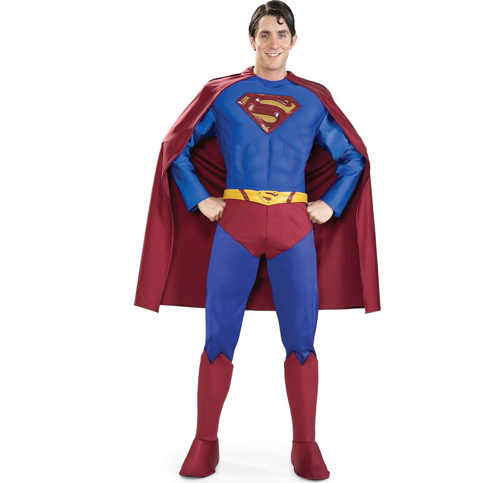 Supreme Superman Muscle Chest Lycra Adult