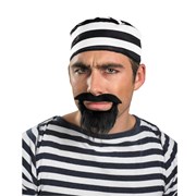 Prisoner Mustache and Beard