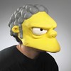 Moe the Bartender Half Mask Adult