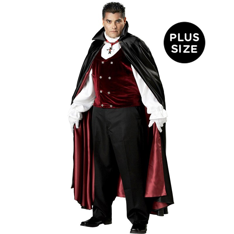 Gothic Vampire Elite Collection Adult Plus Costume for the 2022 Costume season.