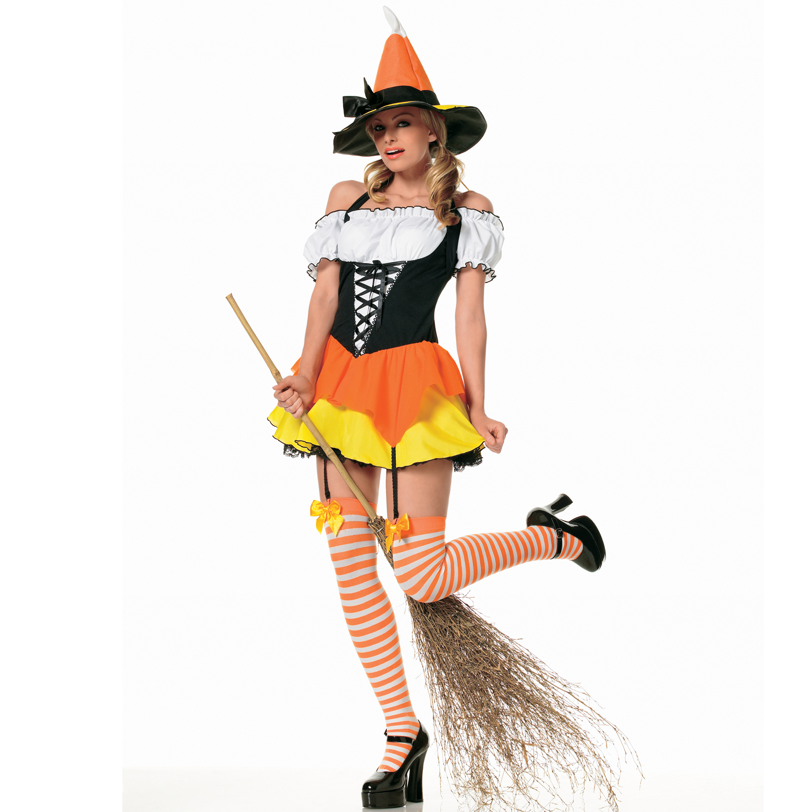 candy corn witch lookalike