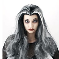 Black/White Vampire Wig