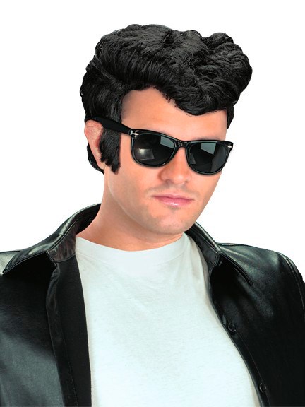 Greaser Wig (Black) for the 2022 Costume season.