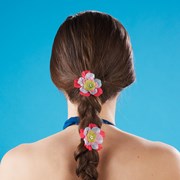 Island Flower Hairbands (6 count)