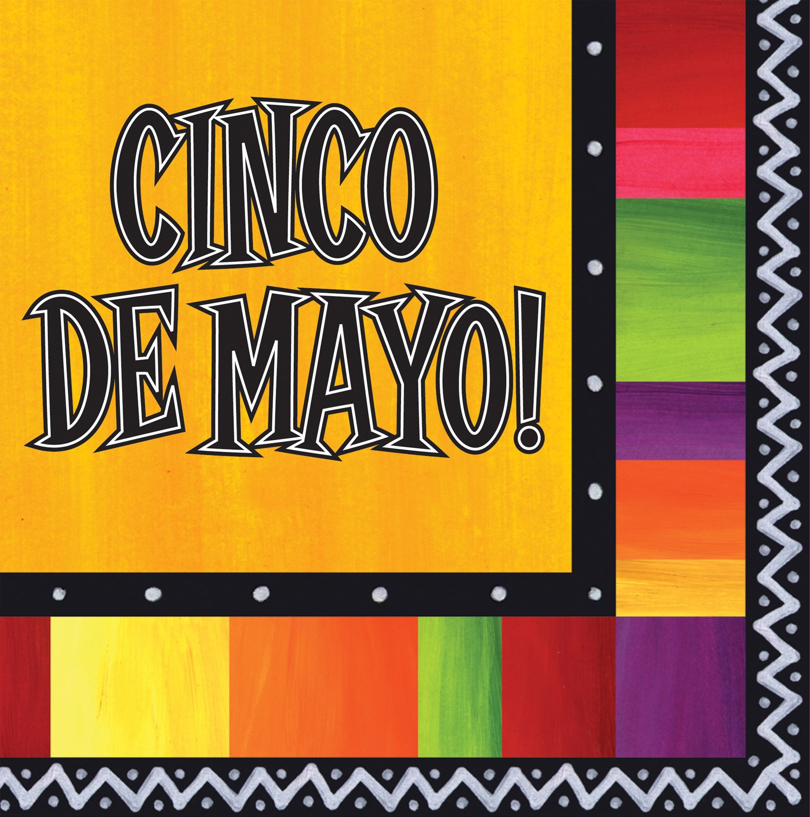 Fiesta/Cinco De Mayo Lunch Napkins (16 count)