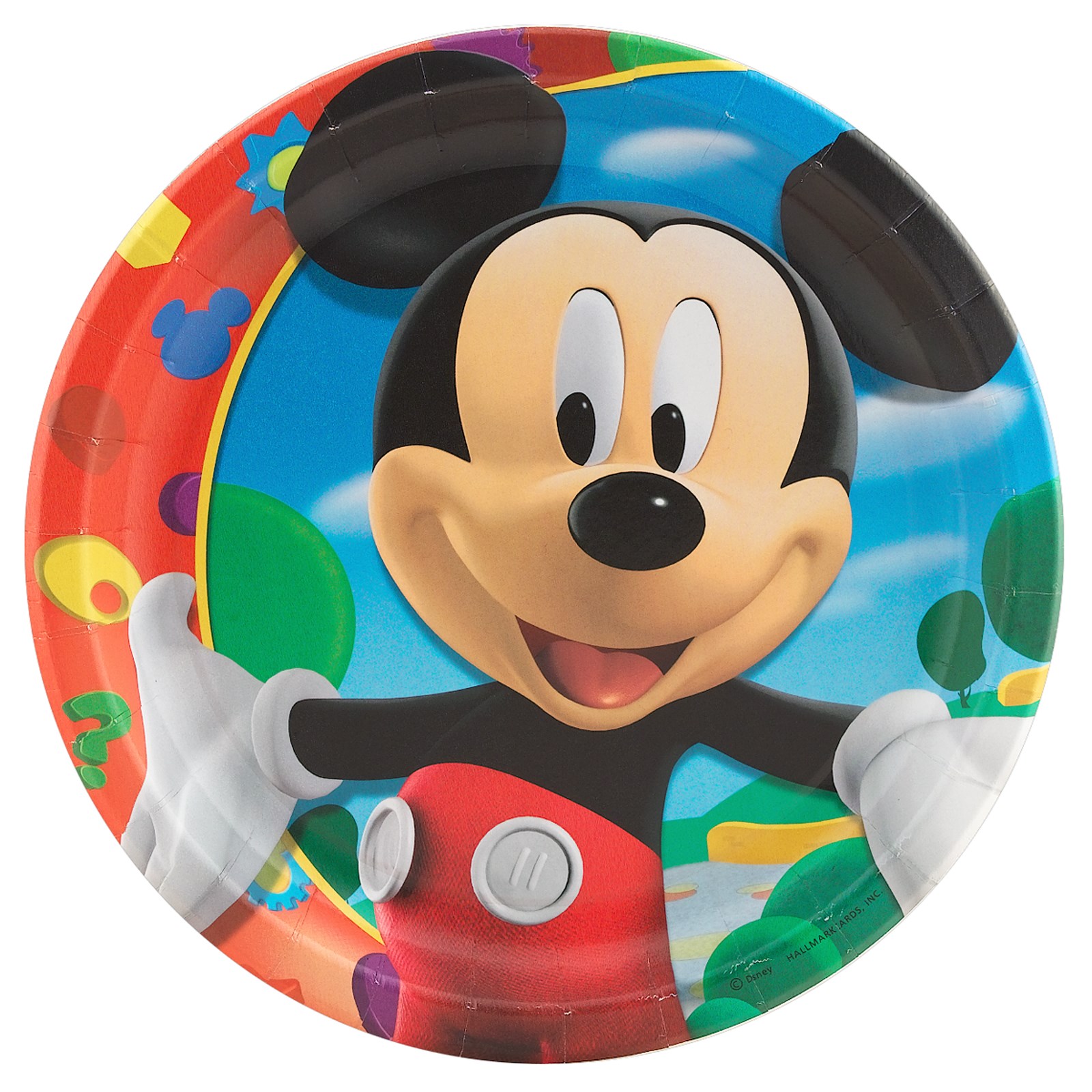 Mickey's Clubhouse 9-inch Dinner Plates (8 count)