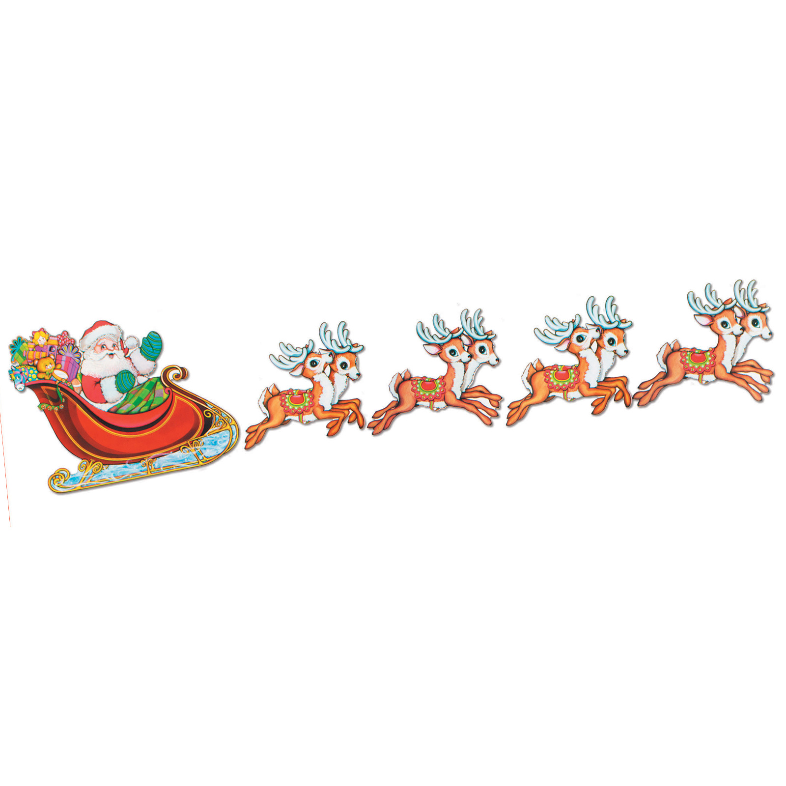 Santa And Sleigh