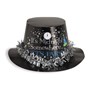 Midnight Somewhere Top Hat with Fringe