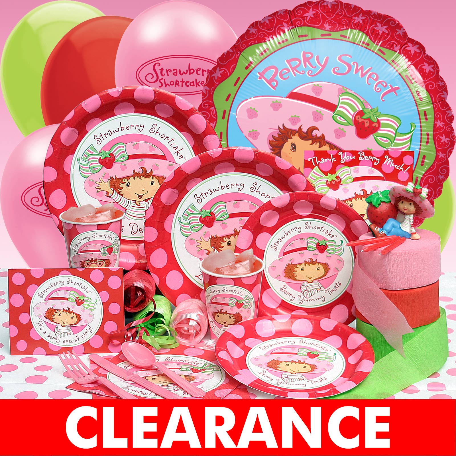 Strawberry Shortcake Party Supplies In Asia 88