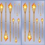Tiki Torch Props Wall Decorations