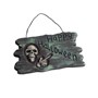 Happy Halloween Sign with Skull