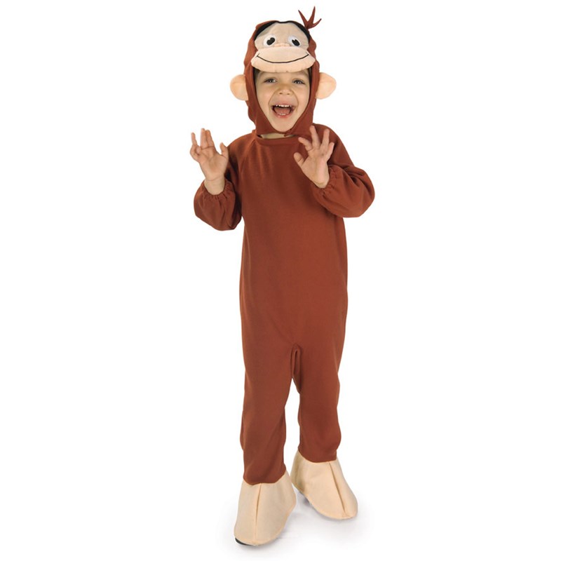 Curious George Toddler  and  Child Costume for the 2022 Costume season.